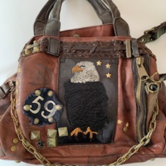 Liebeskind ( Germany) , Punk collection, satchel " Hera" - Picture 5 of 13